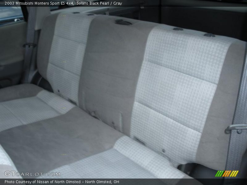 Solano Black Pearl / Gray 2003 Mitsubishi Montero Sport ES 4x4