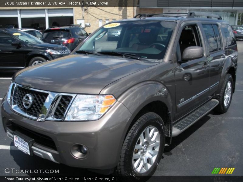 Mocha / Russet Brown 2008 Nissan Pathfinder LE V8 4x4