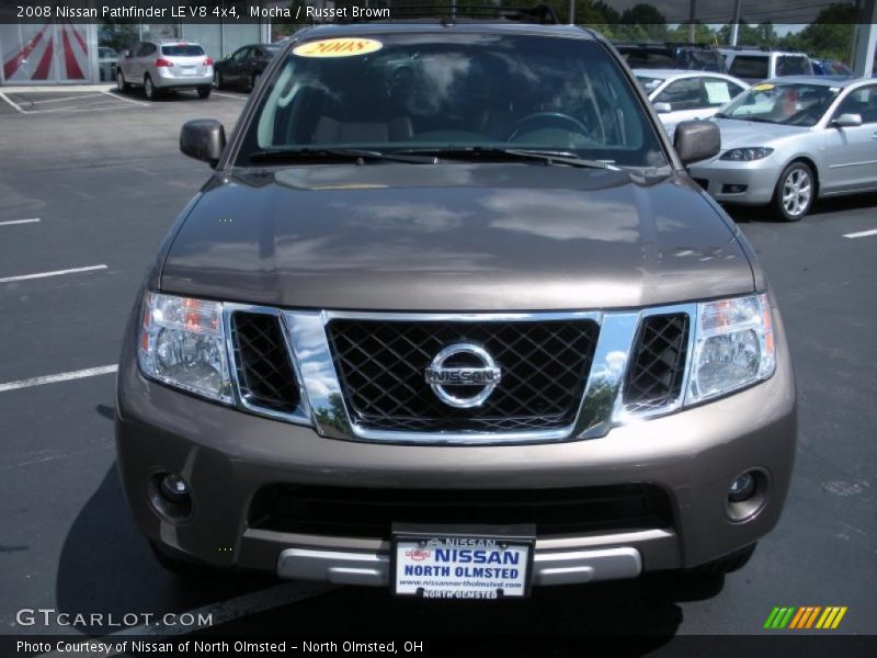 Mocha / Russet Brown 2008 Nissan Pathfinder LE V8 4x4