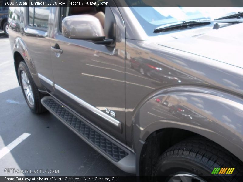 Mocha / Russet Brown 2008 Nissan Pathfinder LE V8 4x4