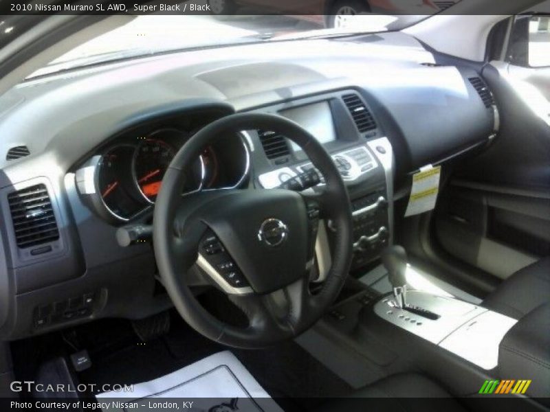 Super Black / Black 2010 Nissan Murano SL AWD