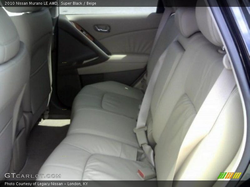Super Black / Beige 2010 Nissan Murano LE AWD