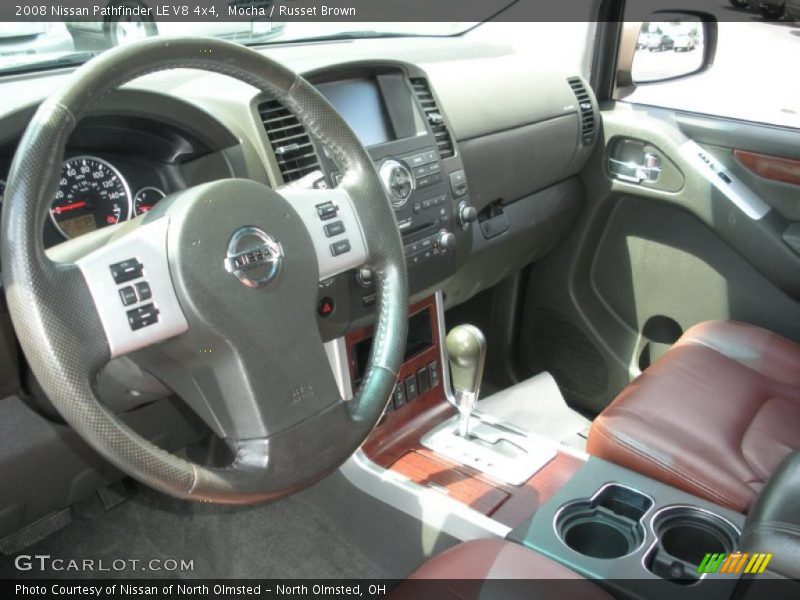 Mocha / Russet Brown 2008 Nissan Pathfinder LE V8 4x4