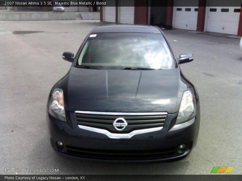 Majestic Blue Metallic / Blond 2007 Nissan Altima 3.5 SE