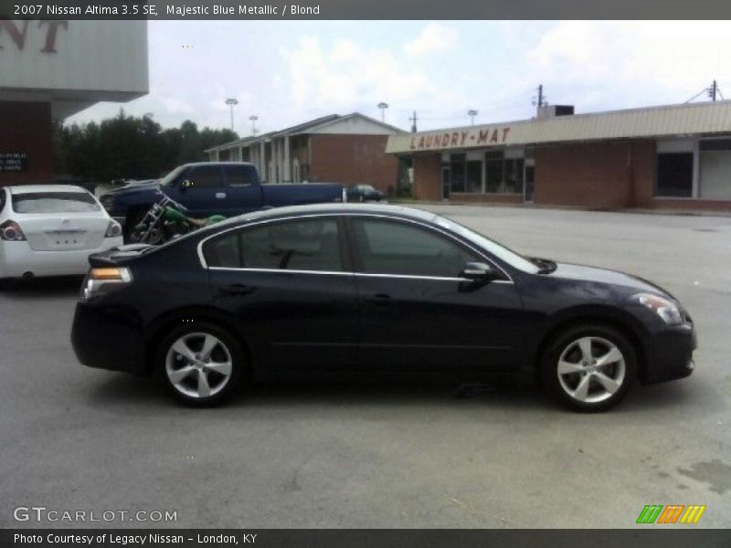 Majestic Blue Metallic / Blond 2007 Nissan Altima 3.5 SE
