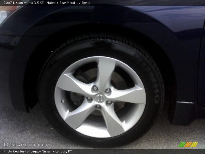 Majestic Blue Metallic / Blond 2007 Nissan Altima 3.5 SE