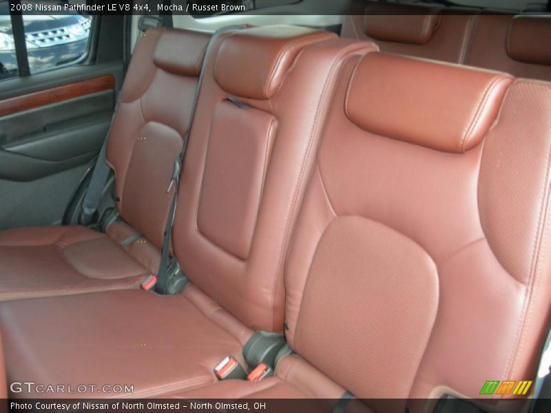 Mocha / Russet Brown 2008 Nissan Pathfinder LE V8 4x4