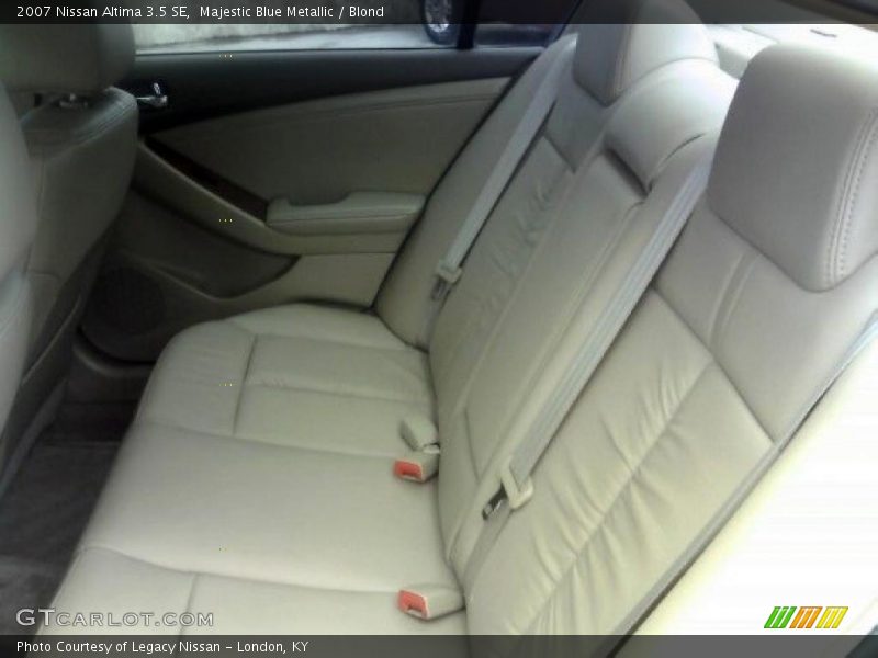 Majestic Blue Metallic / Blond 2007 Nissan Altima 3.5 SE