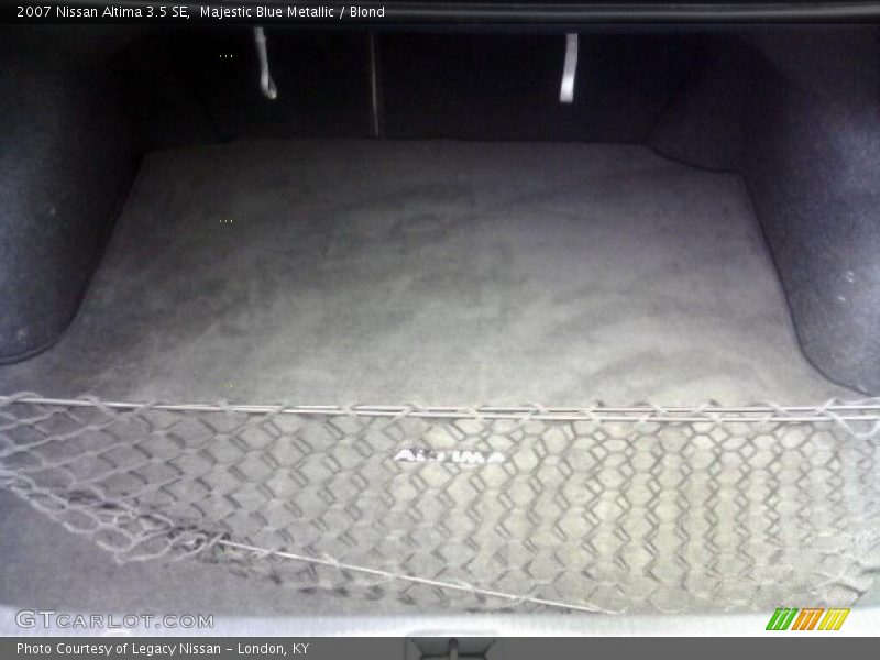 Majestic Blue Metallic / Blond 2007 Nissan Altima 3.5 SE