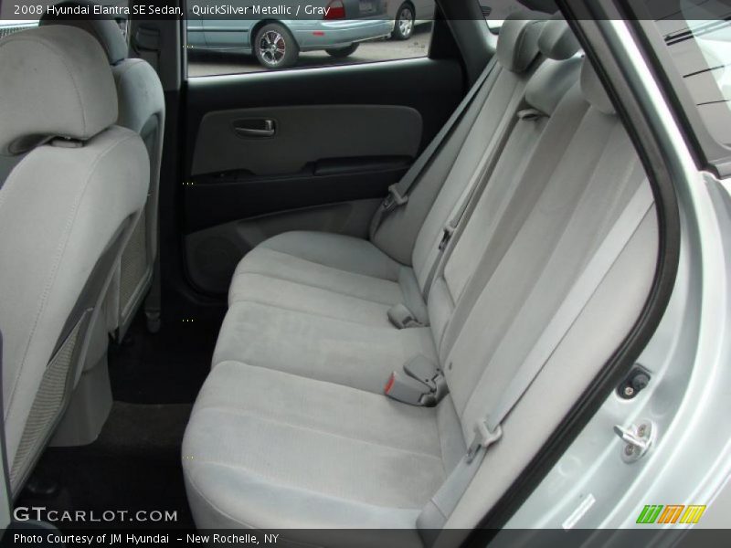 QuickSilver Metallic / Gray 2008 Hyundai Elantra SE Sedan
