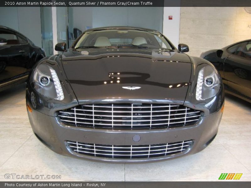 Quantum Silver / Phantom Gray/Cream Truffle 2010 Aston Martin Rapide Sedan