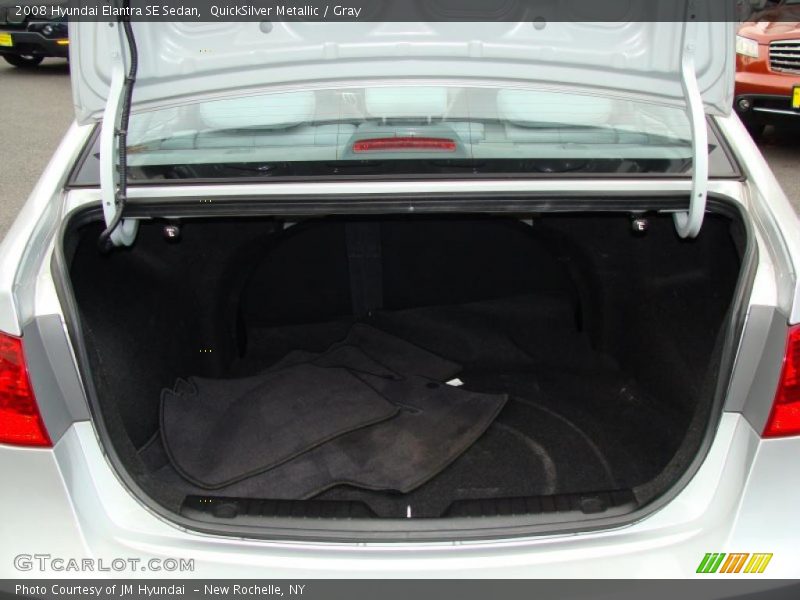 QuickSilver Metallic / Gray 2008 Hyundai Elantra SE Sedan
