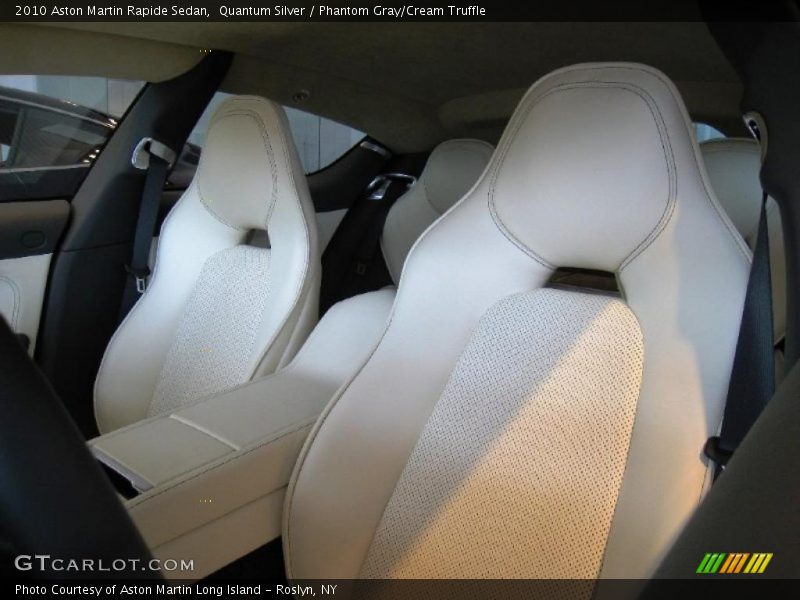 Quantum Silver / Phantom Gray/Cream Truffle 2010 Aston Martin Rapide Sedan