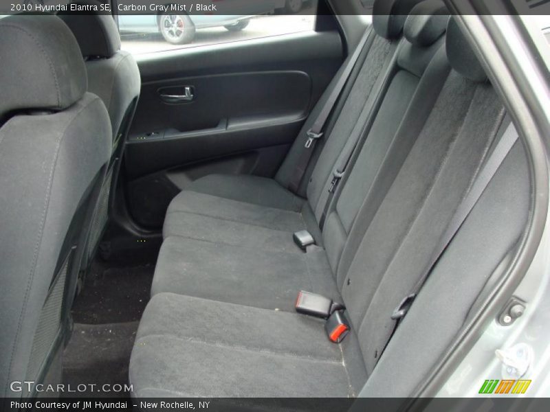 Carbon Gray Mist / Black 2010 Hyundai Elantra SE