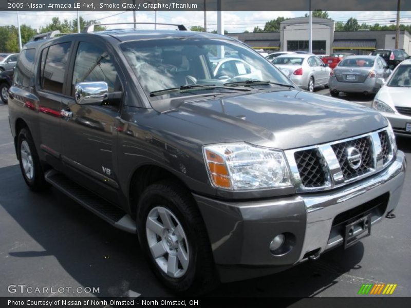 Smoke Gray / Graphite/Titanium 2005 Nissan Armada LE 4x4