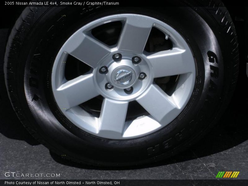 Smoke Gray / Graphite/Titanium 2005 Nissan Armada LE 4x4