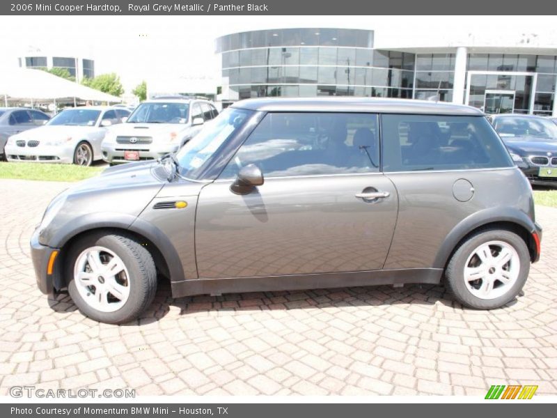 Royal Grey Metallic / Panther Black 2006 Mini Cooper Hardtop