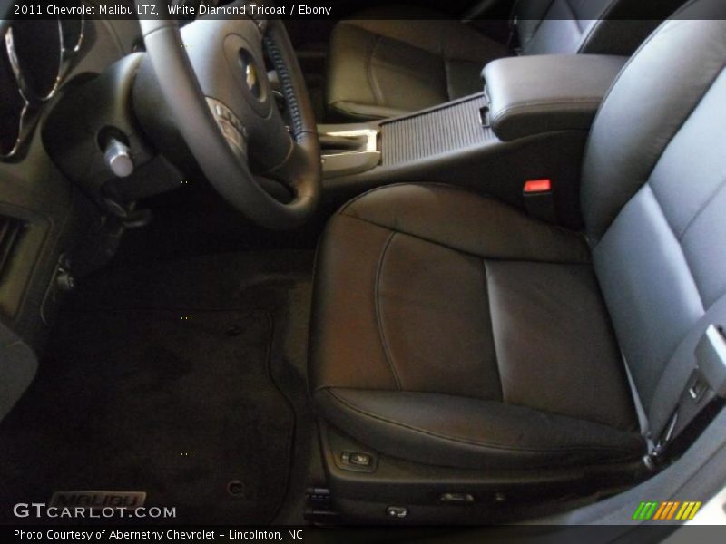 White Diamond Tricoat / Ebony 2011 Chevrolet Malibu LTZ