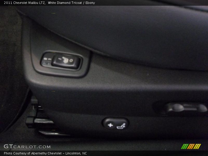 White Diamond Tricoat / Ebony 2011 Chevrolet Malibu LTZ