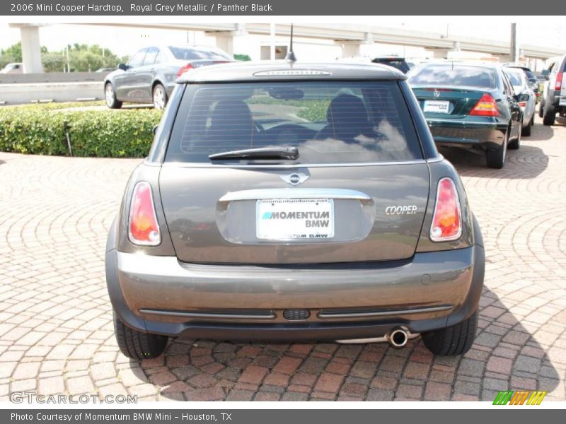 Royal Grey Metallic / Panther Black 2006 Mini Cooper Hardtop