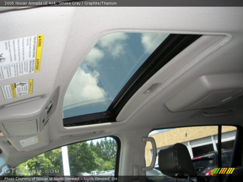 Smoke Gray / Graphite/Titanium 2005 Nissan Armada LE 4x4