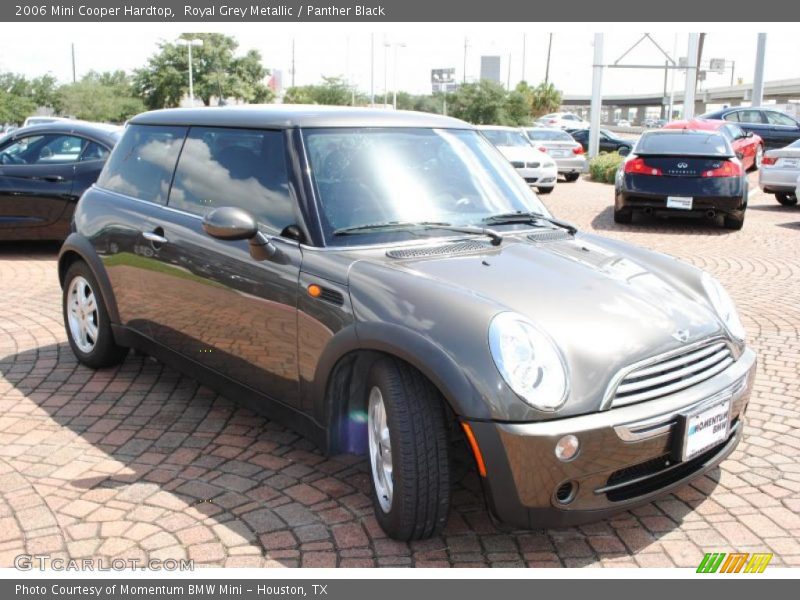 Royal Grey Metallic / Panther Black 2006 Mini Cooper Hardtop