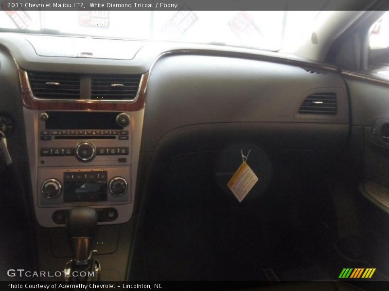 White Diamond Tricoat / Ebony 2011 Chevrolet Malibu LTZ