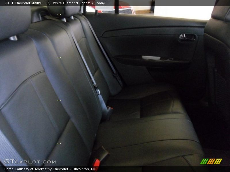 White Diamond Tricoat / Ebony 2011 Chevrolet Malibu LTZ