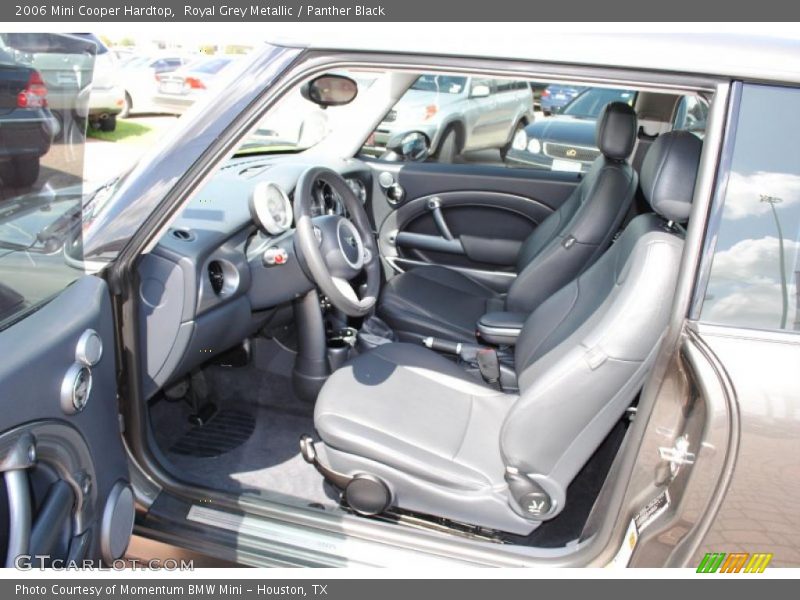Royal Grey Metallic / Panther Black 2006 Mini Cooper Hardtop