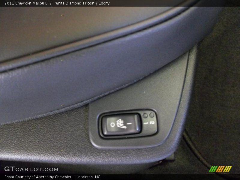 White Diamond Tricoat / Ebony 2011 Chevrolet Malibu LTZ