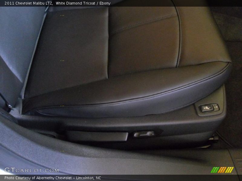 White Diamond Tricoat / Ebony 2011 Chevrolet Malibu LTZ