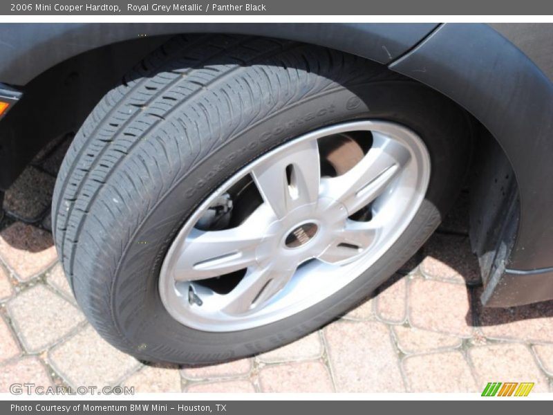 Royal Grey Metallic / Panther Black 2006 Mini Cooper Hardtop