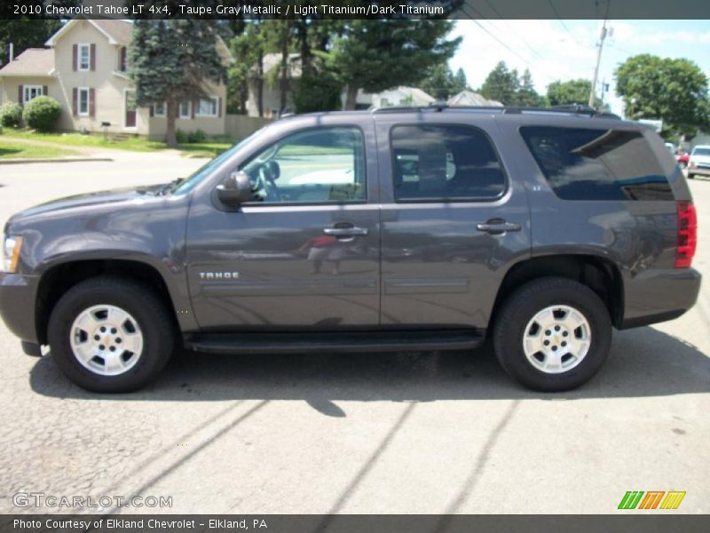 Taupe Gray Metallic / Light Titanium/Dark Titanium 2010 Chevrolet Tahoe LT 4x4