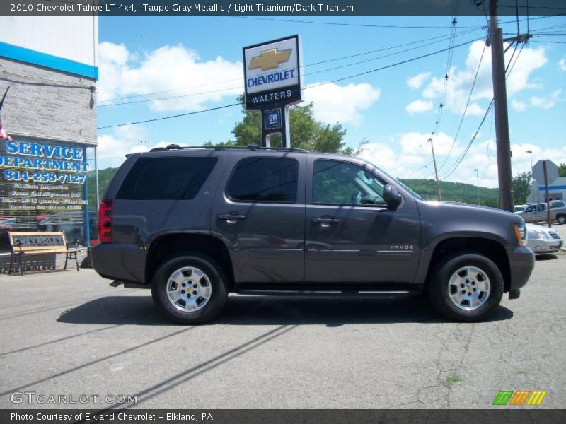 Taupe Gray Metallic / Light Titanium/Dark Titanium 2010 Chevrolet Tahoe LT 4x4
