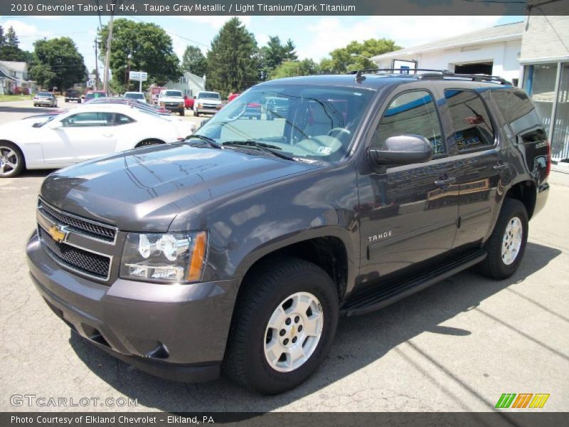 Taupe Gray Metallic / Light Titanium/Dark Titanium 2010 Chevrolet Tahoe LT 4x4