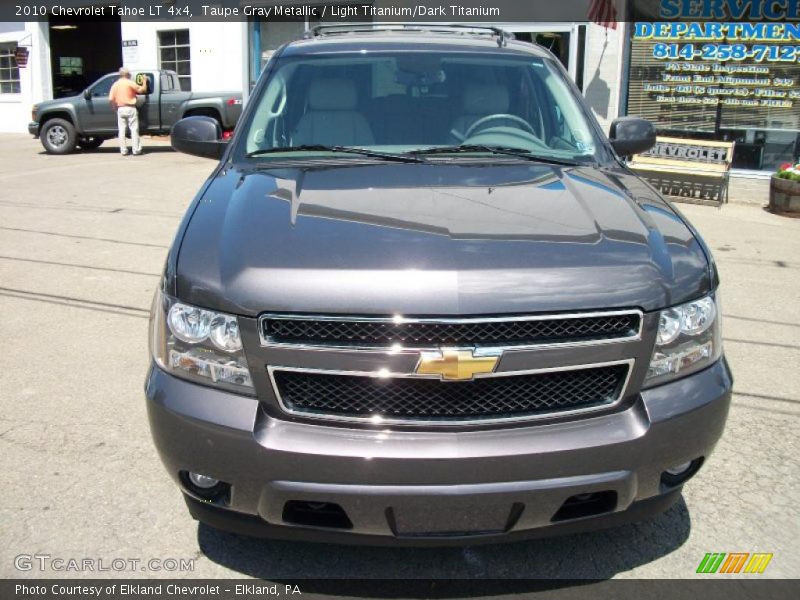 Taupe Gray Metallic / Light Titanium/Dark Titanium 2010 Chevrolet Tahoe LT 4x4