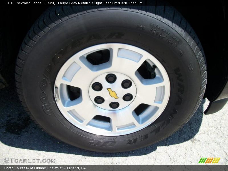Taupe Gray Metallic / Light Titanium/Dark Titanium 2010 Chevrolet Tahoe LT 4x4