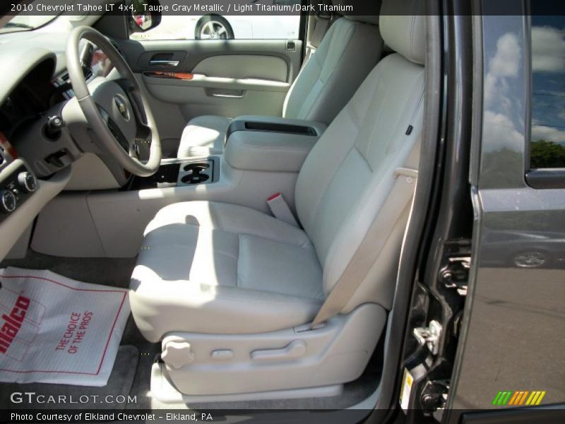 Taupe Gray Metallic / Light Titanium/Dark Titanium 2010 Chevrolet Tahoe LT 4x4