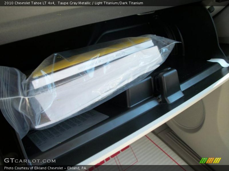 Taupe Gray Metallic / Light Titanium/Dark Titanium 2010 Chevrolet Tahoe LT 4x4
