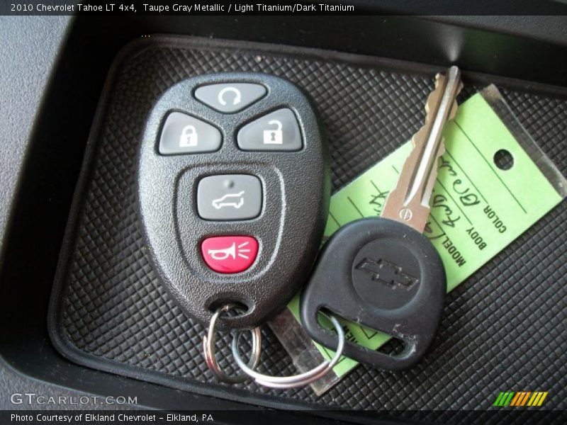 Taupe Gray Metallic / Light Titanium/Dark Titanium 2010 Chevrolet Tahoe LT 4x4