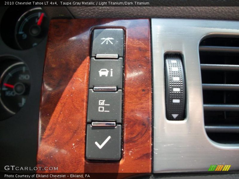 Taupe Gray Metallic / Light Titanium/Dark Titanium 2010 Chevrolet Tahoe LT 4x4