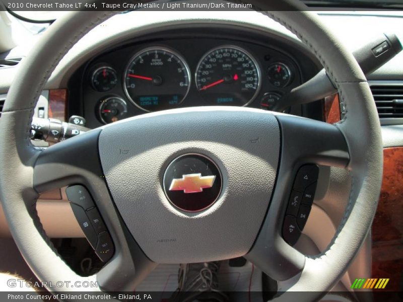 Taupe Gray Metallic / Light Titanium/Dark Titanium 2010 Chevrolet Tahoe LT 4x4