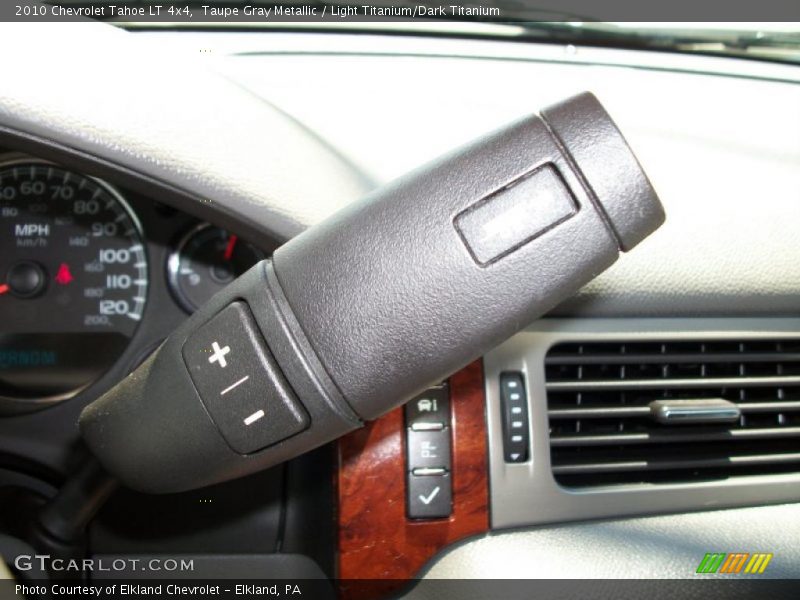 Taupe Gray Metallic / Light Titanium/Dark Titanium 2010 Chevrolet Tahoe LT 4x4