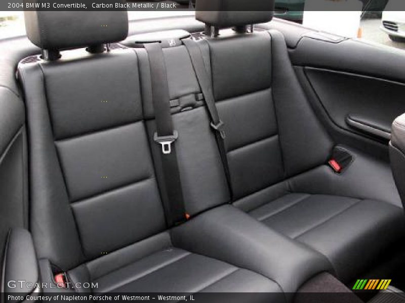 Carbon Black Metallic / Black 2004 BMW M3 Convertible