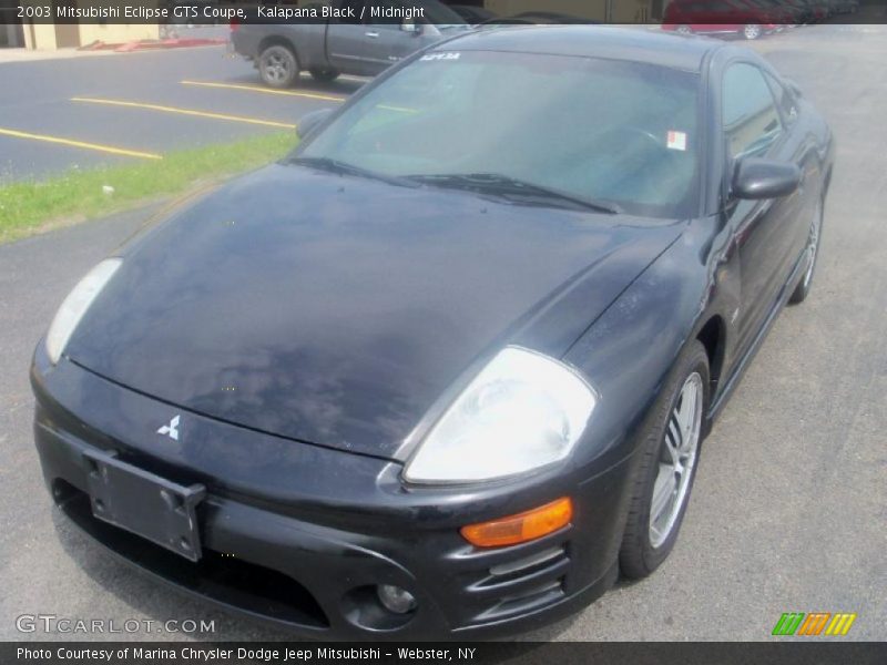 Kalapana Black / Midnight 2003 Mitsubishi Eclipse GTS Coupe