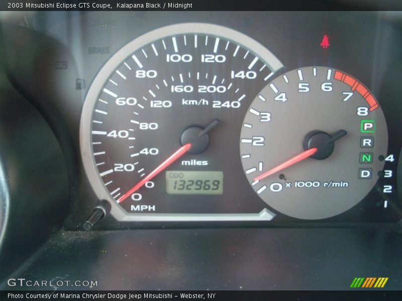 Kalapana Black / Midnight 2003 Mitsubishi Eclipse GTS Coupe