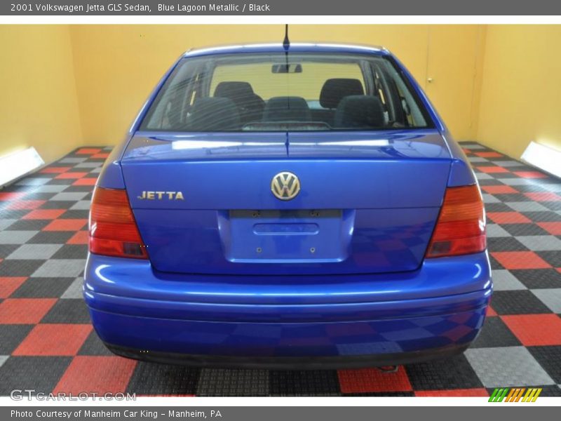 Blue Lagoon Metallic / Black 2001 Volkswagen Jetta GLS Sedan