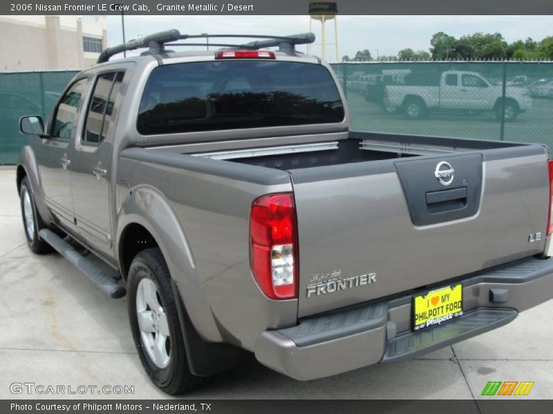 Granite Metallic / Desert 2006 Nissan Frontier LE Crew Cab