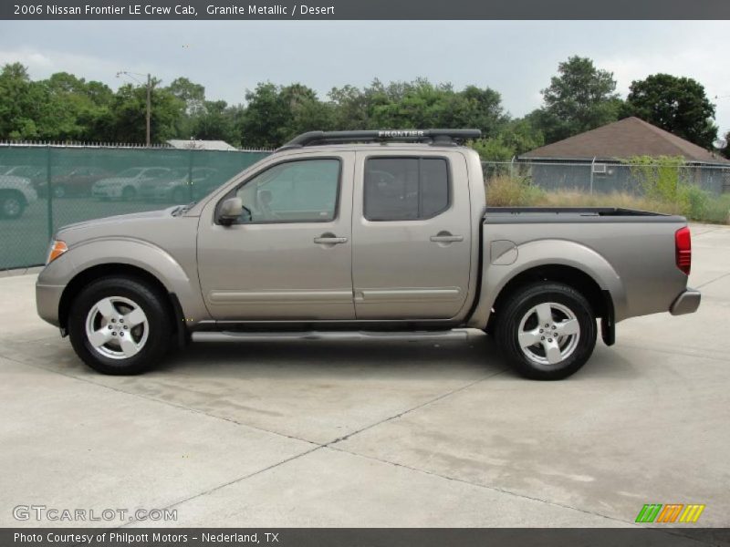 Granite Metallic / Desert 2006 Nissan Frontier LE Crew Cab