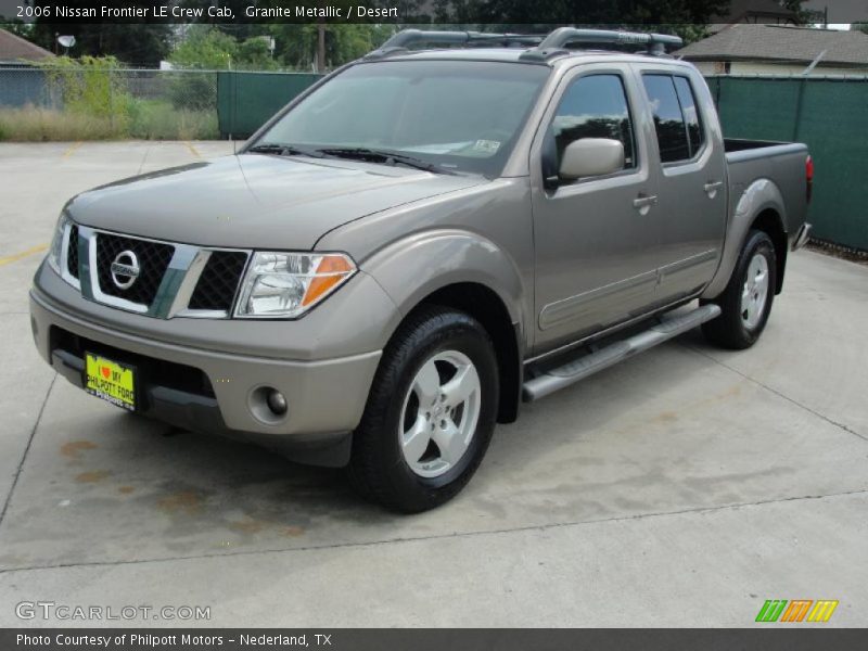 Granite Metallic / Desert 2006 Nissan Frontier LE Crew Cab